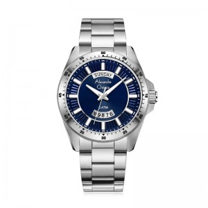 Alexandre Christie AC 6678 Silver Blue MEBSSBU